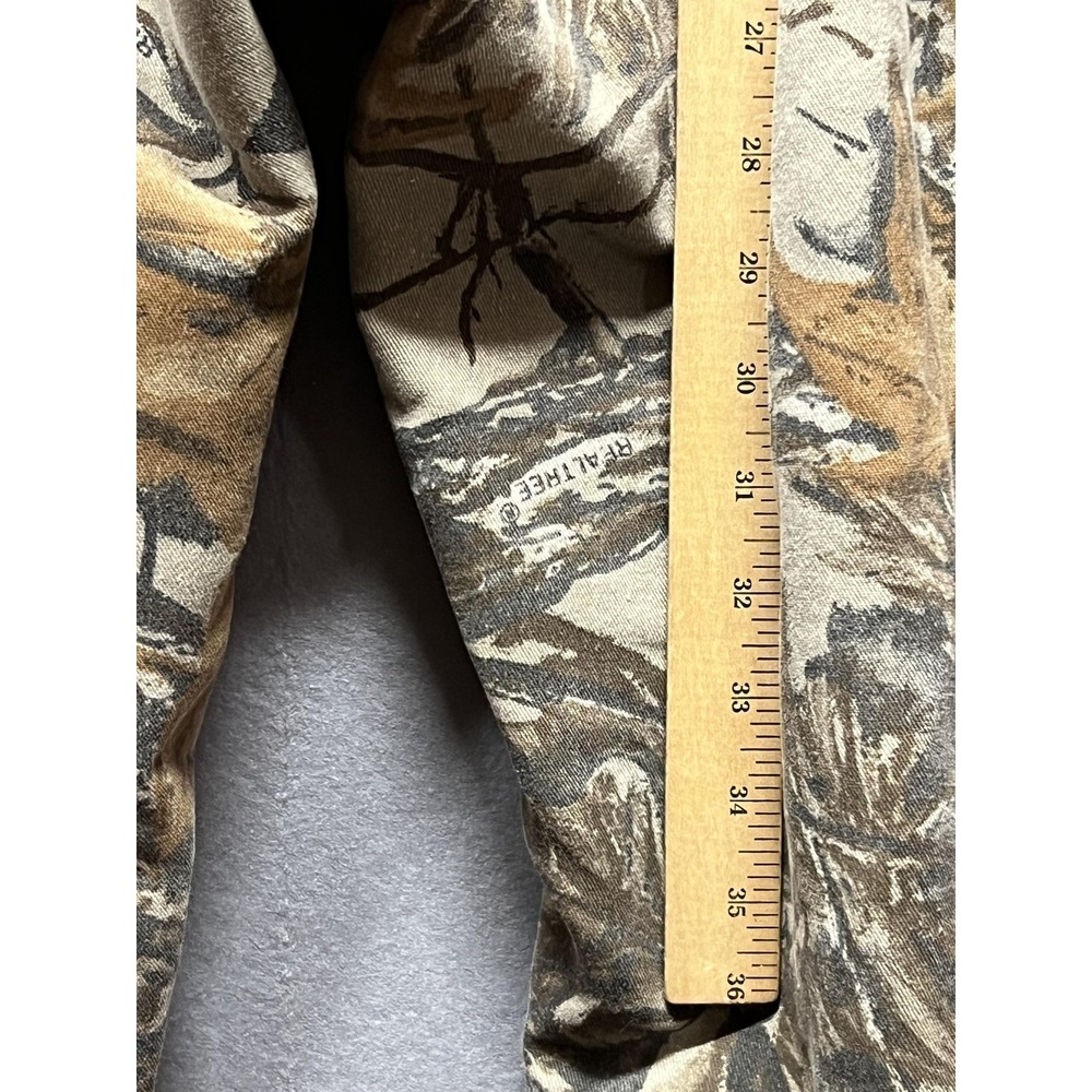 VTG Liberty Hunting Coveralls Youth 10 Regular Brown Realtree Camo Insulated USA - Picture 12 of 14